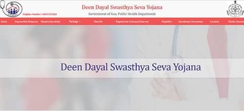 Deen Dayal Swasthya Seva Yojana, Goa