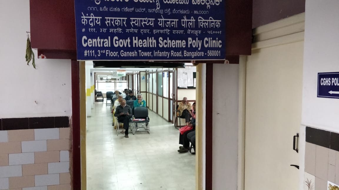 Hospital List Of the Central Government Health Scheme (CGHS) Bangalore
