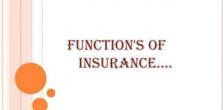 Functions Of Insurance