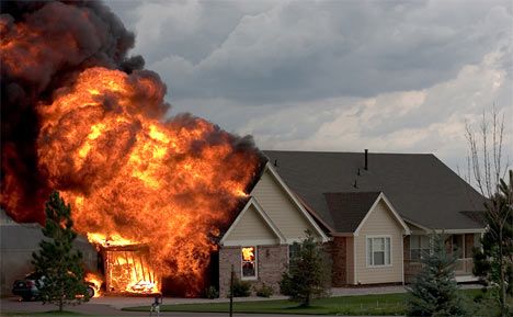 homeowners insurance after fire loss