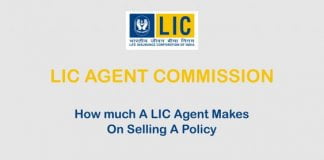 LIC Agent Commission Chart 2021
